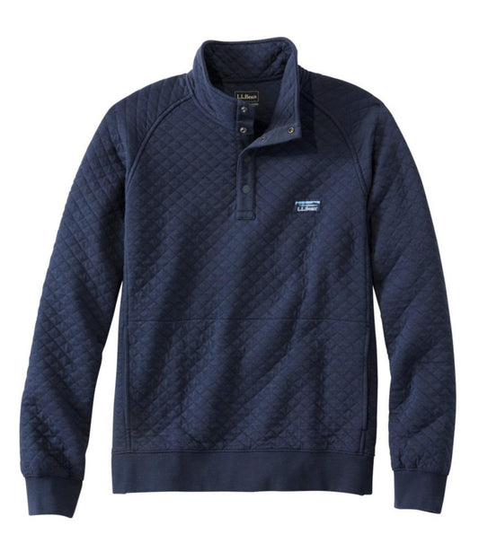 L.L. Quilted Sweatshirt Pullover for Men